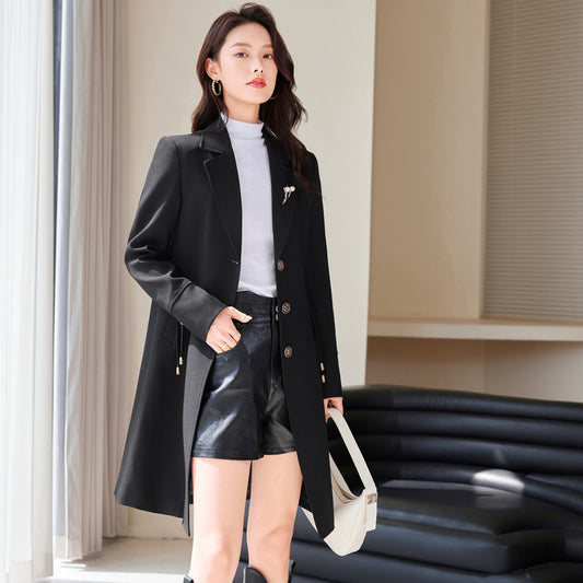 Gabardina Elegante para Mujer - Estilo Clásico y Sofisticado - Image 2