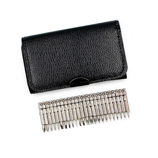 Estuche de Cuero con Set de Puntas de Destornillador Multifuncional - Image 2
