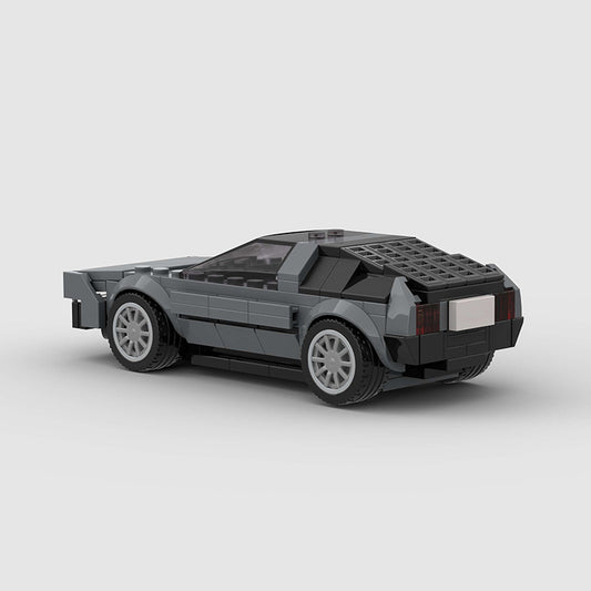 Set de Bloques de Construcción Mini Vehículos de Carreras para Niños - Image 2