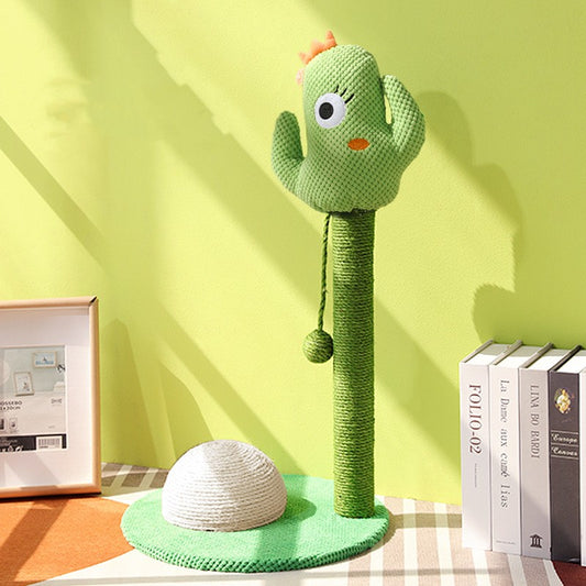 Torre Rascador para Gatos con Columna de Sisal y Juego de Cactus - Image 2