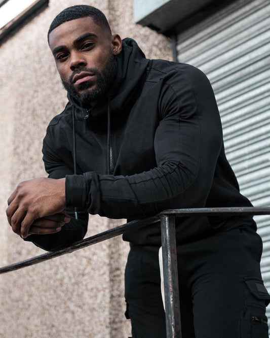 Sudadera con Capucha Otoño Invierno para Hombre - Conjunto Elegante - Image 2