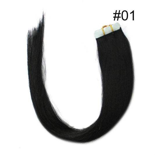 Extensiones de Cabello Natural Europeo Invisible 40cm - Pack 20 Piezas - Image 2