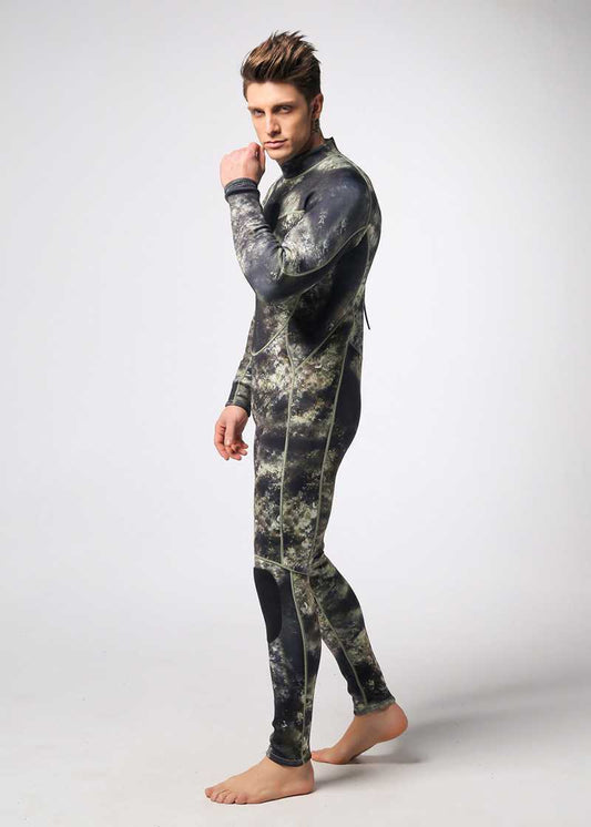 Traje de Baño Térmico Camuflado de Una Pieza - Resistente y Abrigador - Image 2