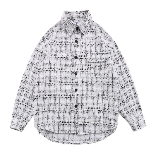 Camisa Abrigo Holgada Street Otoño para Hombre - Image 2