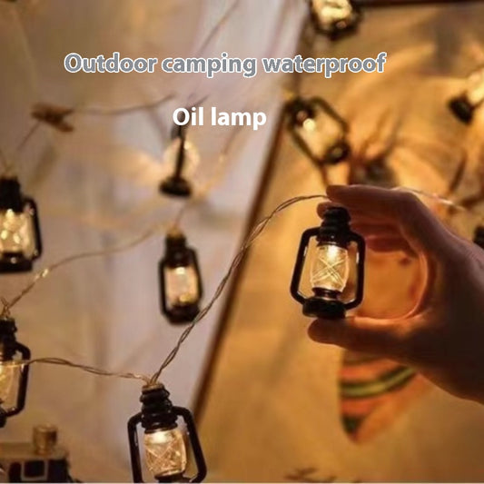 Lámpara LED Retro Estilo Linterna Queroseno para Camping - Image 2