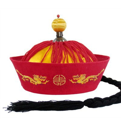 Sombrero Imperial Qianlong para Danza y Presentaciones Escénicas - Image 2