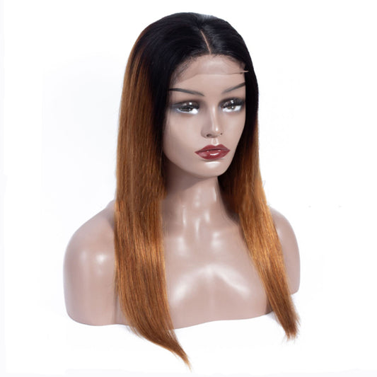Peluca Degradado Ombre Cabello Humano Natural - Image 2