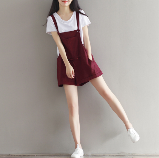 Pantalón Corto Overall Casual - Image 2