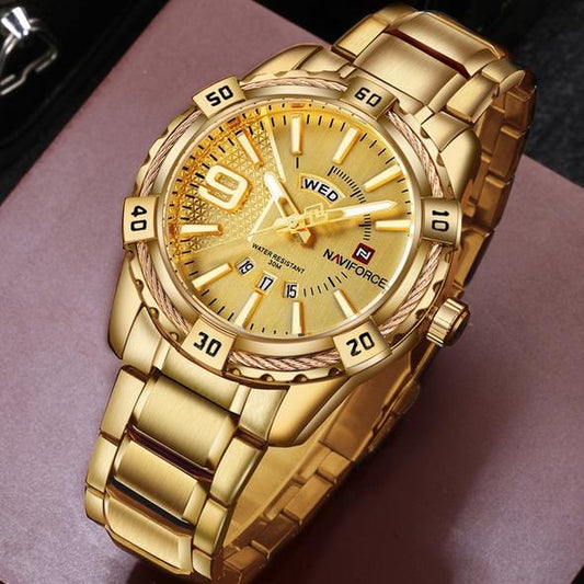 Reloj NAVIFORCE 9117 para Hombre - Cuarzo Resistente al Agua con Calendario - Image 2