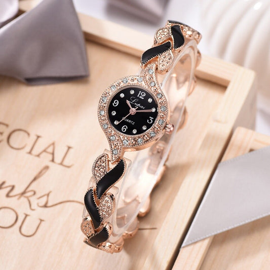 Reloj de Pulsera de Aleación con Diamantes para Dama - Image 2