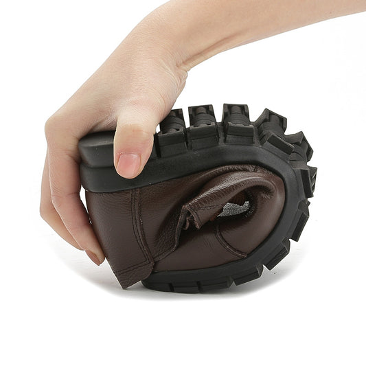 Zapatos de Cuero para Mamá - Cómodos, Antideslizantes y Casuales - Image 2