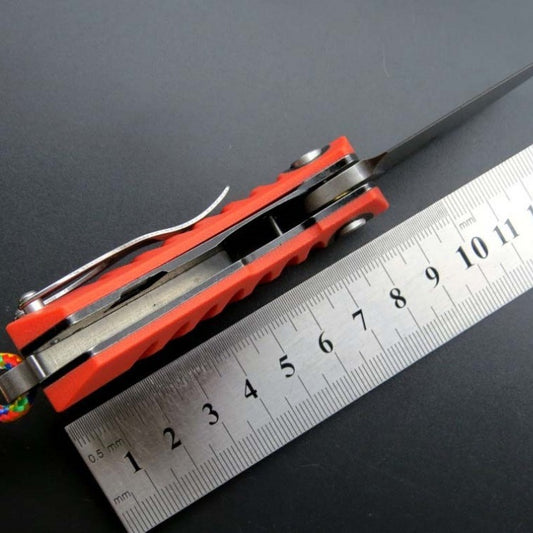 Cuchillo de Camping Plegable con Mango Compacto para Aventuras al Aire Libre - Image 2