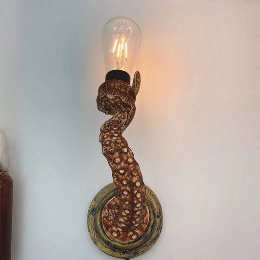 Lámpara de Pared Pulpo Retro con Tentáculos Luminosos LED - Image 2
