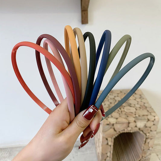 Diadema Ancha Antideslizante de Estilo Sencillo y Versátil - Image 2