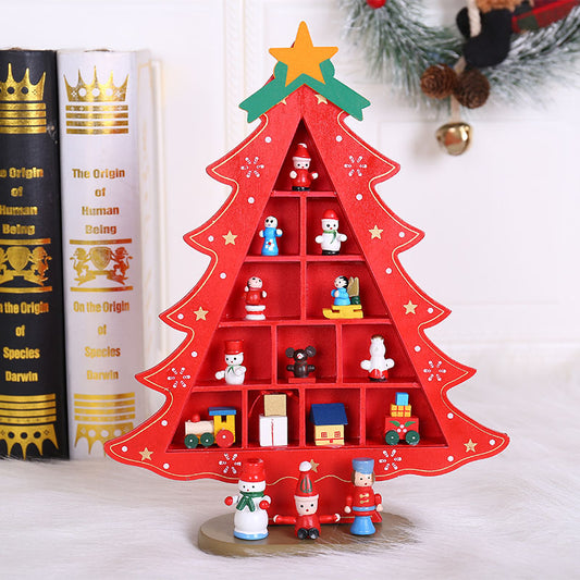Adornos Navideños de Madera - Escenas Creativas para Árbol - Image 2