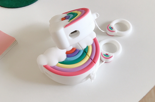AirPods Arcoíris Compatibles con Apple - Auriculares Bluetooth Inalámbricos - Image 2