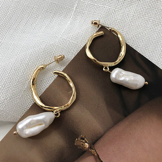 Aretes de Perla Clásicos y Elegantes - Image 2