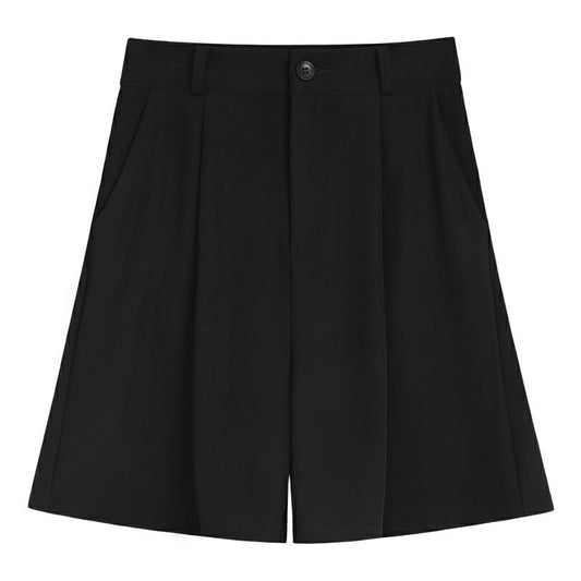 Shorts Mujer Talle Alto Estilo Hong Kong Verano Casual Cintura Ancha - Image 2