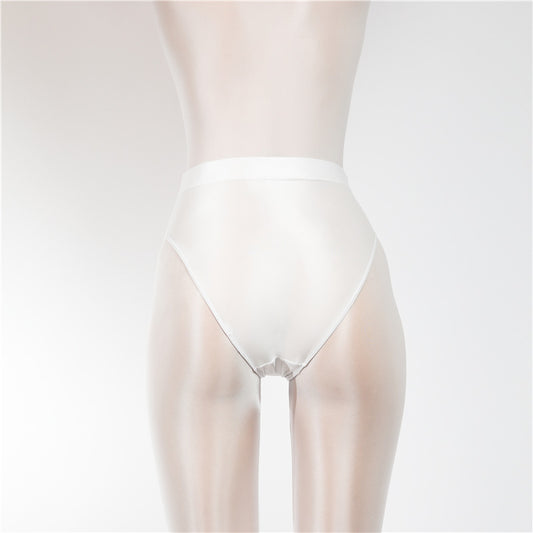 Braguitas de Talle Alto Efecto Brillante para Mujer - Image 2