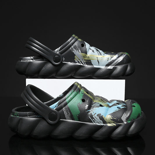 Chanclas de Playa Camuflaje para Hombre - Estilo Tendencia - Image 2