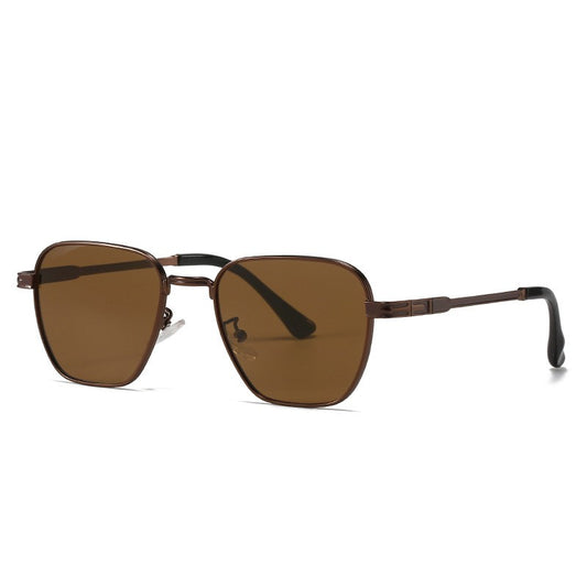 Gafas de Sol Elegantes con Marco Metálico - Estilo Europeo y Americano para Mujer - Image 2