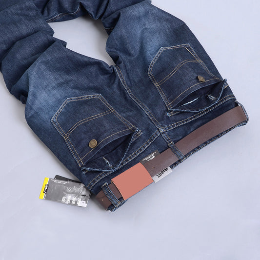 Pantalones Vaqueros Slim Rectos para Hombre - Colección Otoño Invierno - Image 2
