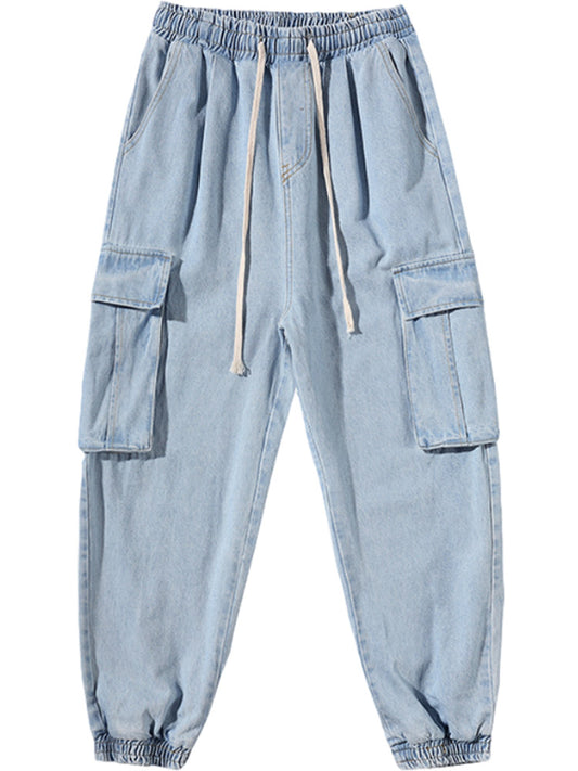 Jeans Vintage Japoneses Oversized para Hombre - Estilo Street Fashion - Image 2