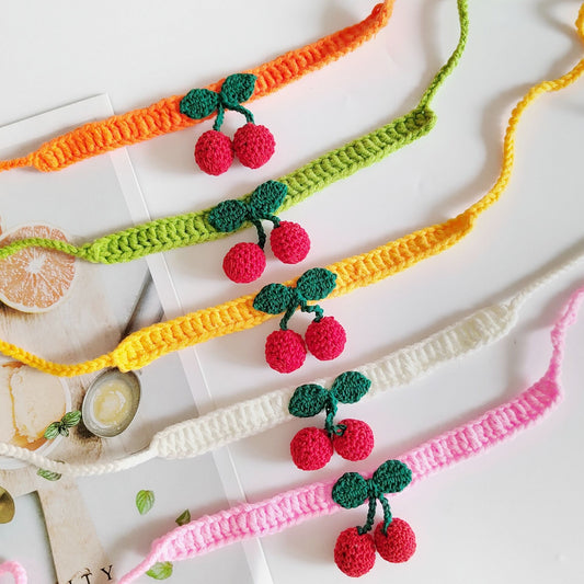 Collar de Lana Tejido a Mano para Gatos - Silencioso y Cómodo - Image 2