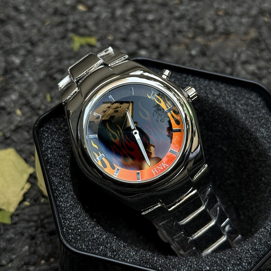 Reloj Deportivo Y2K Flame para Hombre - Diseño Dinámico Retro - Image 2