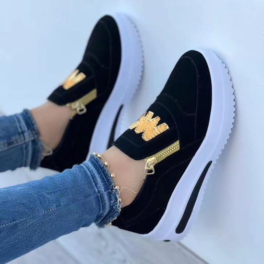 Zapatillas Deportivas Casuales Talla Grande para Mujer - Diseño Minimalista - Image 2