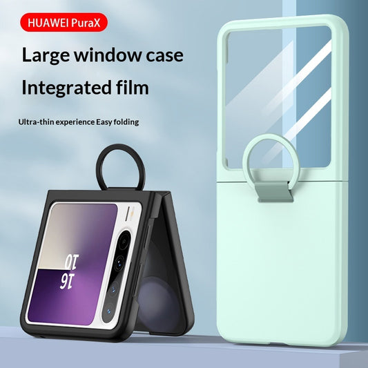 Funda Plegable para Teléfono con Ventana Grande y Anillo Protector Ultrafina - Image 2