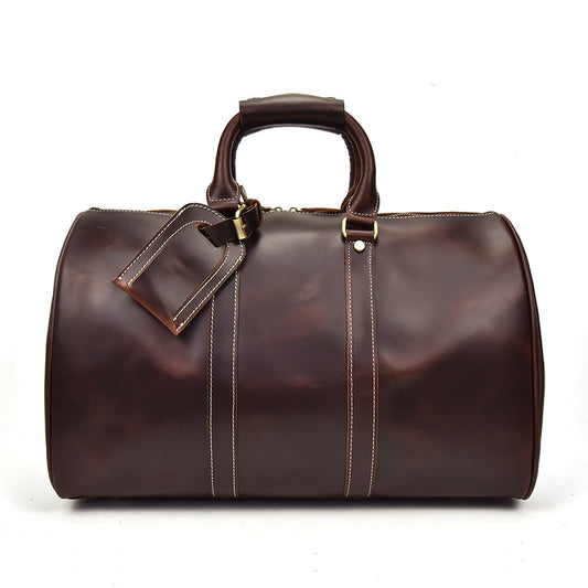 Bolso de Cuero Genuino Gran Capacidad Estilo Casual - Image 2
