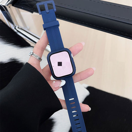 Reloj Inteligente Minimalista con Correa de Silicona - Image 2
