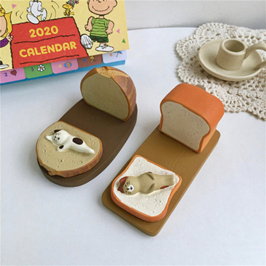Soporte para Celular Pareja de Gatos Toast Bag - Resina Sintética - Image 2