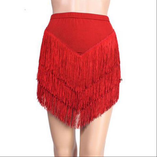 Falda Corta con Flecos para Danza Cuadrada - Image 2