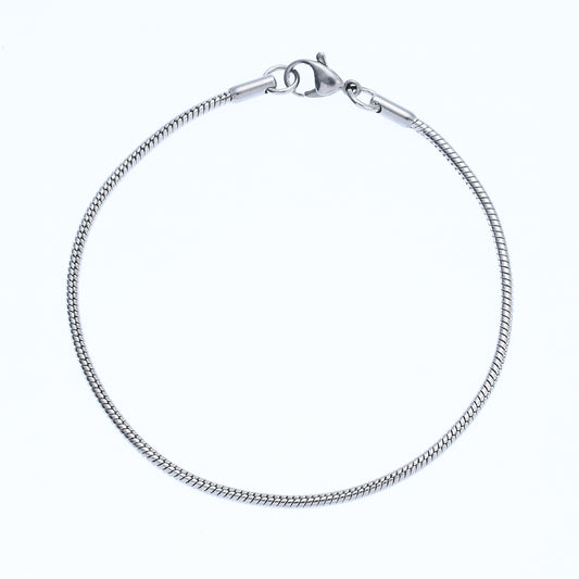 Pulsera de Plata Esterlina S925 Hombre Estilo Coreano Minimalista Personalidad - Image 2