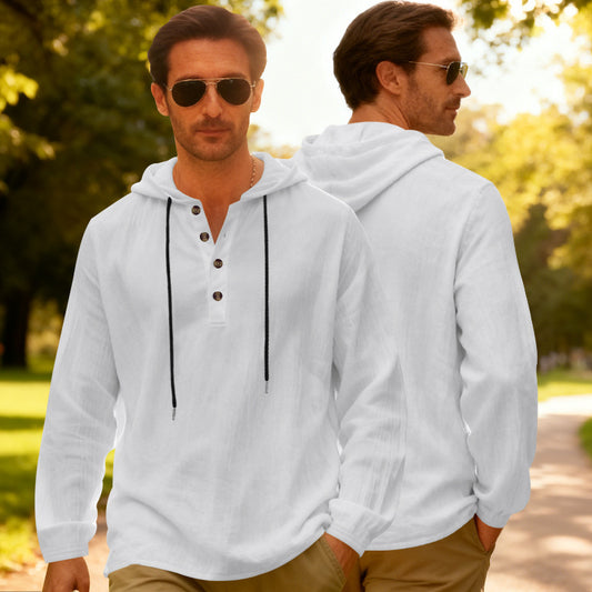 Camisa Playera Transpirable con Capucha para Hombre - Image 2