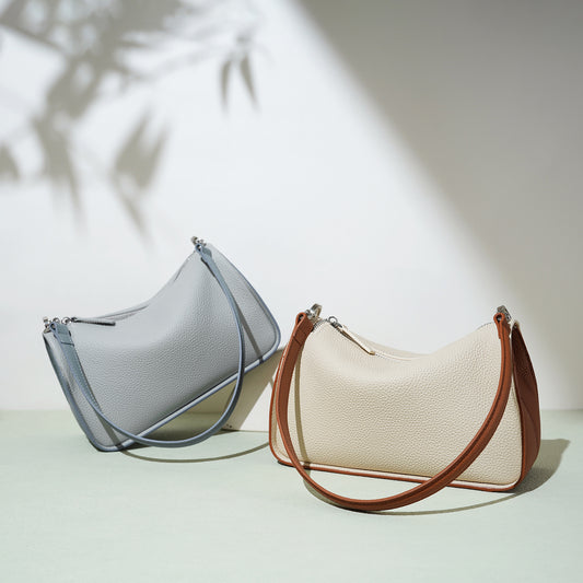 Bolso Bandolera Mujer Cuero Genuino Primera Capa - Image 2