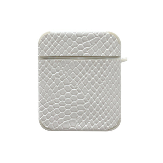 Funda de Cuero para Auriculares Bluetooth con Patrón Piel de Serpiente - Image 2