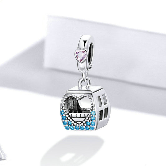 Pulsera Colgante Teleférico Romántico Plata 925 - Joya de Viajero - Image 2
