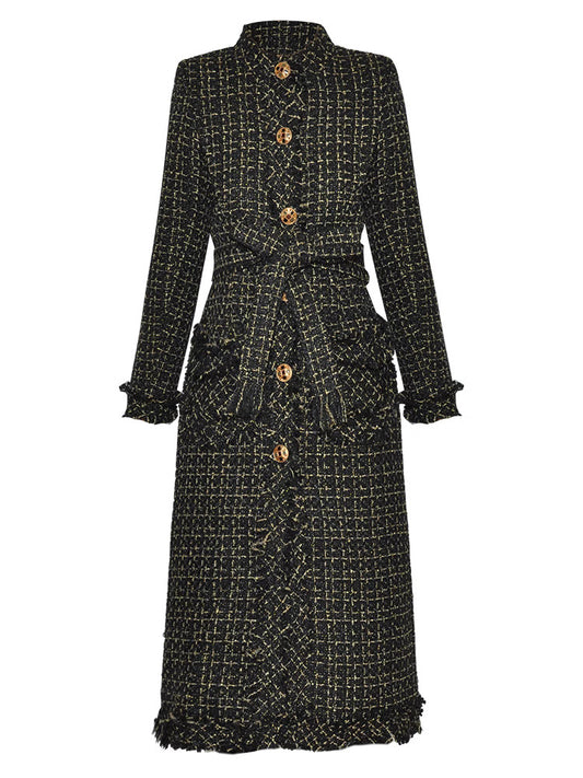 Chaqueta Ajustada con Cordones y Flecos Elegante - Image 2