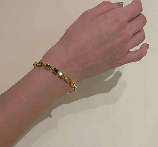 Pulsera Vintage con Gemas Degradadas para Mujer - Image 2