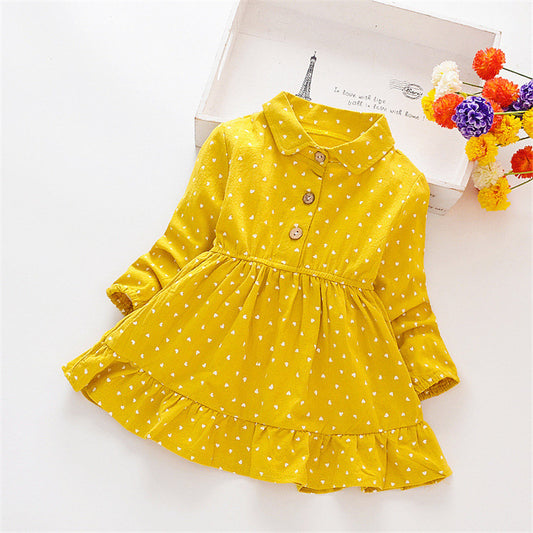 Vestido Primavera Niña Estilo Princesa - Falda Infantil Elegante - Image 2