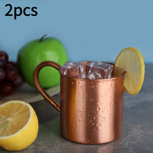 Vaso de Cobre para Cócteles y Bebidas Frías - Taza Premium de Cobre Puro - Image 2