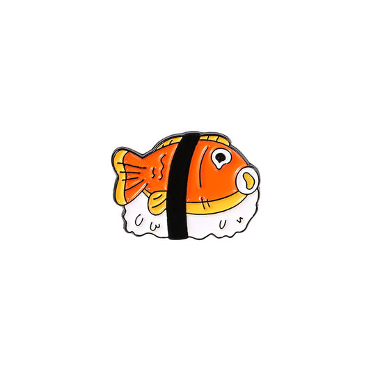 Broche Decorativo Serie Animales Diseño Hámster Esmaltado para Ropa - Image 2