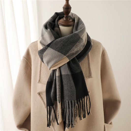 Bufandas Escocesas Gruesas y Cálidas para Hombre y Mujer - Image 2