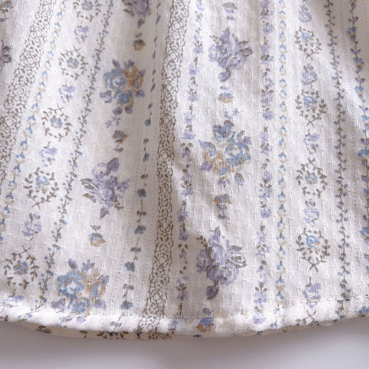 Blusa de Encaje con Cuello Peter Pan - Tela Jacquard Ligera - Image 2
