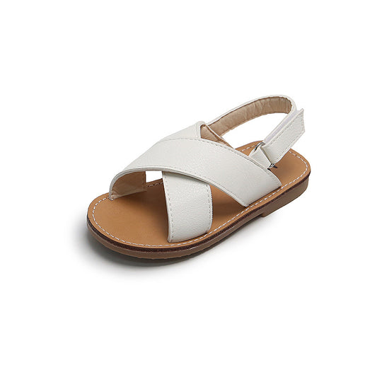 Sandalias Romanas Casual con Velcro - Diseño Versátil y Cómodo - Image 2