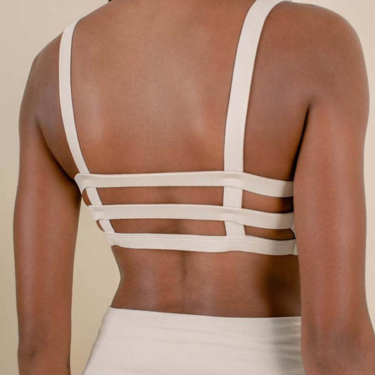 Traje de Yoga Espalda Descubierta con Sostén Integrado - Image 2