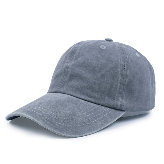 Gorra de Mezclilla Vintage con Visera Curva - Protección Solar Retro - Image 2